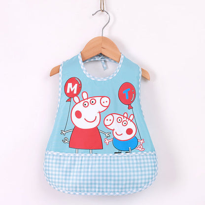 Comfy Waterproof Bib—Mealtime Made Fun and Easy