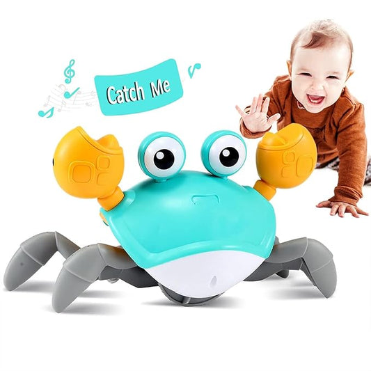 Dancing Crab Musical Toy with Lights for Babies