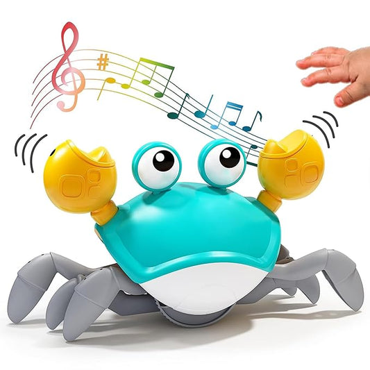 Dancing Crab Musical Toy with Lights for Babies