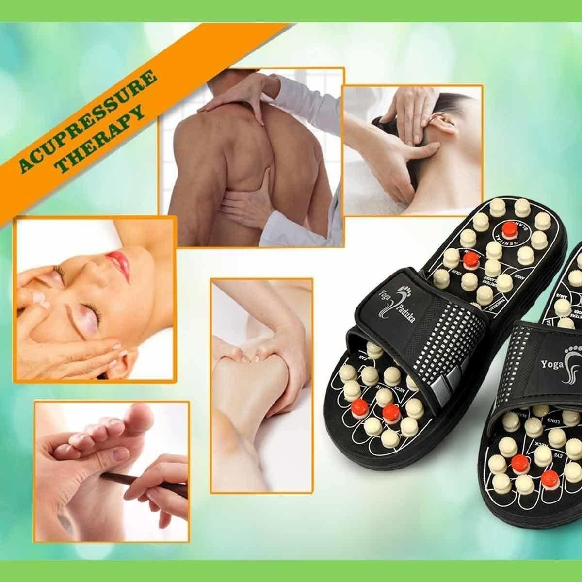 Feel Lighter & Energized: Unisex Acupressure Therapy Slippers