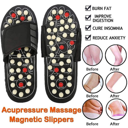 Feel Lighter & Energized: Unisex Acupressure Therapy Slippers