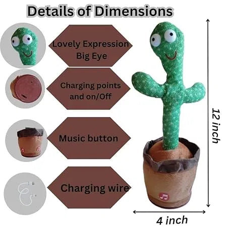 Bring Laughter Home with the Talking Dancing Cactus